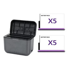 2500mAh Battery for  X5 Battery Box Camera 360 Panoramic Action Batteries Charger 2xbatteries,1xbattery Box