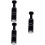 3Pcs Black Aluminum Adjustable GPU Holder Magnetic Computer Part 7