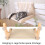 Cat Window Perch Hammock with 4 Suction Cups, Detachable Rest Bed 3