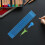 Braille Slate And Stylus Kit Plastic Blue Writing Tool For Learning 4