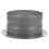 Silver Galvanized Flanged Fan Connector Air Duct Hose Adapter 9