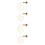 4Pcs Weaving Doorbell Chain For Dogs 9