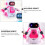 1Pc Creative Dancing Robot Toy with Obstacle Avoidance for Kids 11