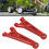 1 Pair Aluminum Front Upper Arm MJX 1/14 14210 Red 1