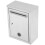 wall mount locking letter box vintage reusable storage for home 9