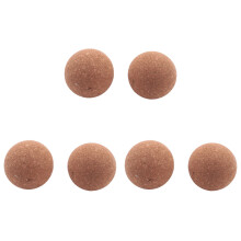 6 Pieces Wooden Cork Wine Stopper, Cork Stopper for Wine Decanter Carafe Bottle Replacement 2.1 Inch/ 5.5 cm
