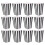 Practical Black Popcorn Boxes For Home And Theater Use 12pcs 8