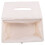 Tissue Box Cover Boho Decor Rectangular Paper Tissue Holder with Bead Buckle Macrame Napkin Tissues Organizer Home Decor 4