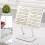 Rotating Desktop Stand Computer Laptop For Tablet Book Shelf 6