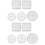 2 Pcs Cord Braiding Knitting Tool Handmade Weaving Disk Bracelet 4