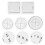 2 Pcs Cord Braiding Knitting Tool Handmade Weaving Disk Bracelet 9