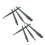 8Pcs Anti Static Brush Black for Cleaning Electronics and Keyboards 7