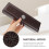 Wood Harmonica Case Black 1pcs Rectangular Shape 8