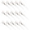 50St Modieuze Hollow Out Haarpins Voor Dreadlocks En Styling 6