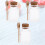 Raindrops  3 Pcs Bottle Diy Cosmetic Container Non-Irritant Liquid 4