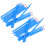 24Pcs Blue Wax and Paper Crayons Drawing Pens for Multi-Surface 2