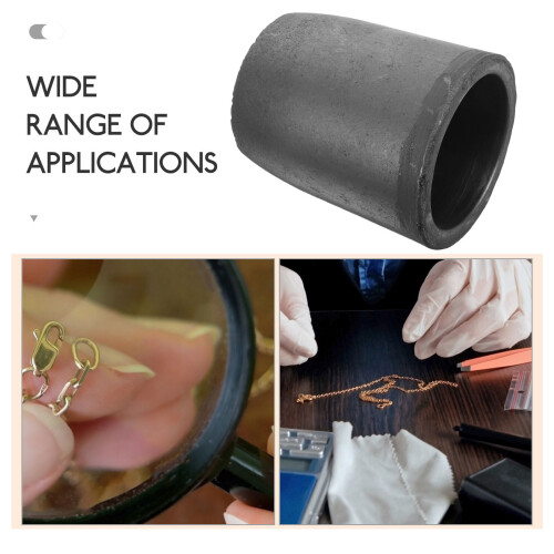 Zehuanyu  Ceramic Crucible Melting Grad Cap Lapel Pin Quartz Kit Black 2