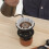 Silicone Foldable Coffee Dripper Reusable with Holder Coffee Filter Cup Space-Saving Foldable Coffee Funnel Outdoor,A 5