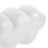 2Pcs Unpainted White Foams Cloud DIY Model Craft Ornament Lightweight 10