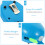 1Pompe Aquarium Portable, Fiable, 8