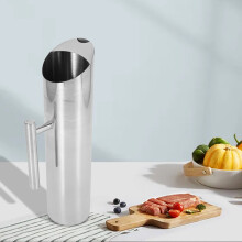 Jarra de Agua de Acero Inoxidable con Hielo Jarra Hervidor Tetera Guardia  de Jugo Bebidas Frías Accesorios de Bar Ktv 2L