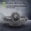Dark Gray spiral set conical gear for  9523 angle grinder 4