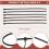 Cable Tie Cable Tie Wraps / Zip Ties Colore: Nero Dimensioni: 140 Mm X 2,5 Mm 100 Pezzi 7
