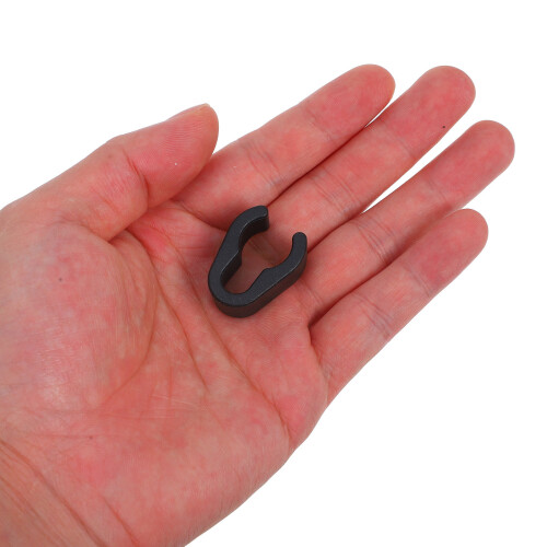 30Pcs Black Plastic Mic Cable Clips Durable Cable Organizer for Home 2