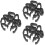 30Pcs Black Plastic Mic Cable Clips Durable Cable Organizer for Home 8