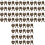 36Pièces Cadenas Mini Cœur Acier Verrou Café Pour 3
