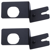 2X Cb Mic Holder Mount Hand Held Microphone Radio Walkie Talkie Bracket Mounting for Jl 2018 2019 Car