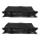 2Pcs Foldable Black Storage Bags Durable Underbed Clothes Organizer 4
