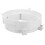 2Pcs Easy Install Portable Ac Exhaust Hose Adapter in White 3