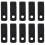 20Pcs Black Rubber Lighter Gaskets Durable Anti-Evaporation Pads 4