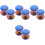 8Pcs Durable Blue Binding Screws for Leather Book Binding Home Use 5