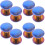 8Pcs Durable Blue Binding Screws for Leather Book Binding Home Use 7