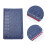 Durable Blue PU Golf Scorebook Portable Score Keeping Supply 3