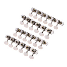 2X 6R6L 12 String Acoustic Guitar Tuning Key Peg Tuner Machine String Tuner Button