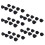 40PCS LED Dot Light 12V Car Auto Boat Round Rocker /OFF TOGGLE SPST 1