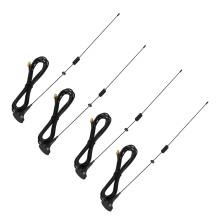 4X UT-106UV Walkie Talkie Antenna DIAMOND SMA-F UT106 for HAM Radio UV-5R BF-888S UV-82 UV-5RE Long Antenna