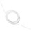 1Set Flexible Curtain Wire Hanging System Kit White Plastic Steel 7