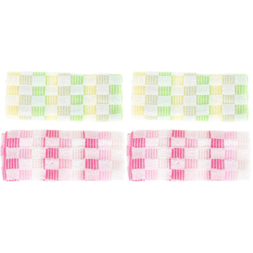4Pcs Thick Supple Shower Towels Assorted Colors Bath Accessories 1
