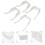 4 Pcs Hook Up Bathroom Hooks Helper For Optimization 3