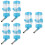6 Pcs  Automatic Drinking Tools Pretty Water Feeders Practical Feeders 7