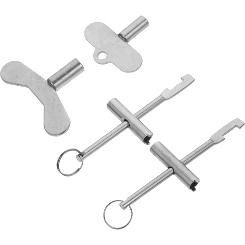 2 Sets Water Meter Key Radiator Plumbing Air Vent Tool 1