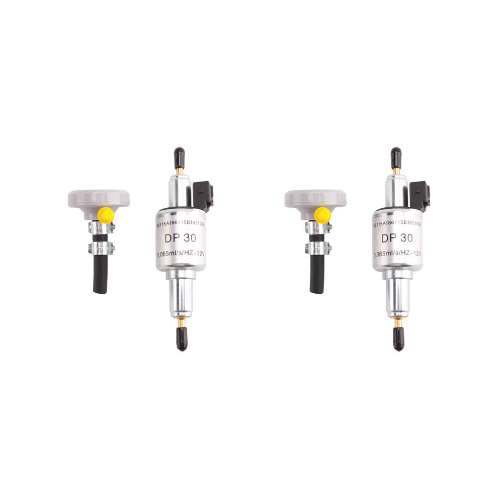 2X 12V Dp30 Heater Fuel Pump With Dampener 86115A 86115B Replace For Webasto Heater 6032990672008