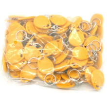 100Pcs T5577 Blank Key Tag RFID Chip Ring Cards Tags Keytag 125 Khz Copy Rewritable Writable Duplicate