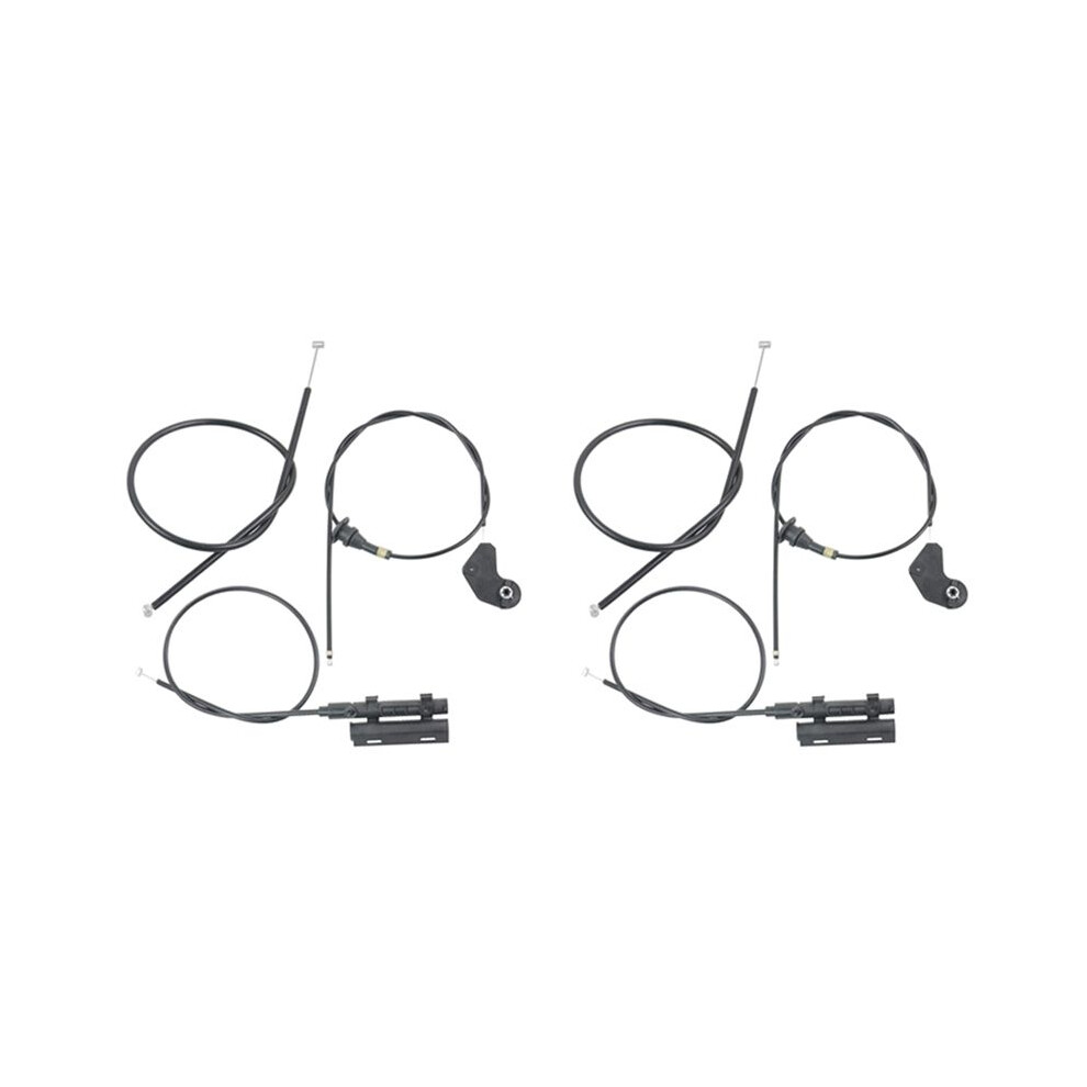 6Pcs Engine Bowden Cable Hood Release Wire For E39 525I 530I 51238176595 51238190754 51238176596 6032795665205
