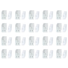 100Paar Austauschbare  Sauger Zubehör Universal Motor Filter Für