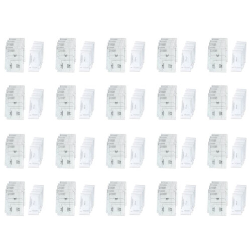 100Pair Replaceable Vacuum Cleaner Accessory Universal Motor Filter for
